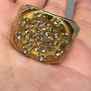 18K Gold plated ring